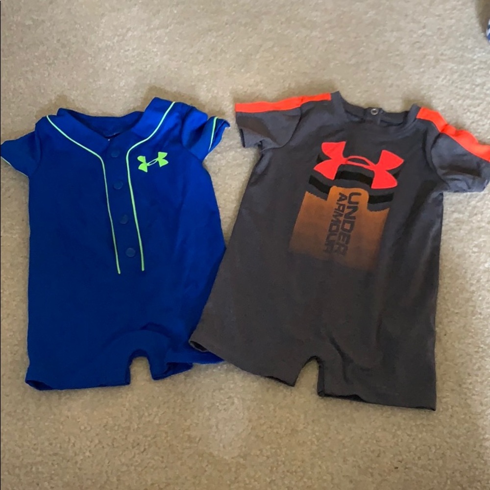 Under armor onesies!